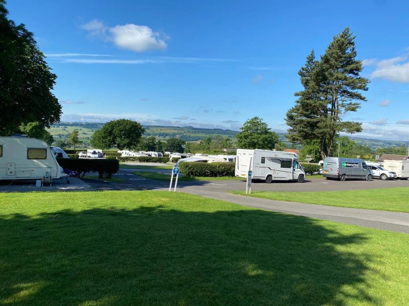 Richmond Hargill House Caravan and Motorhome Club Campsite
