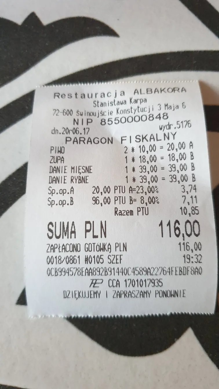 Albakora Restauracja