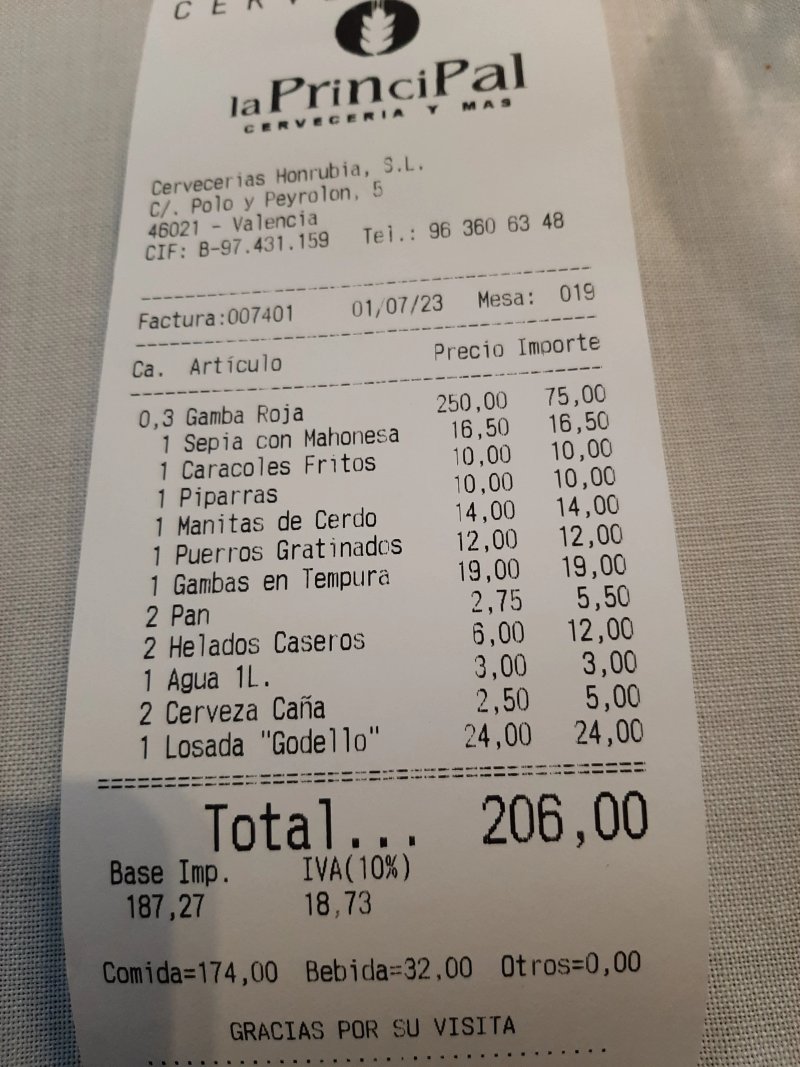 Restaurante La Principal
