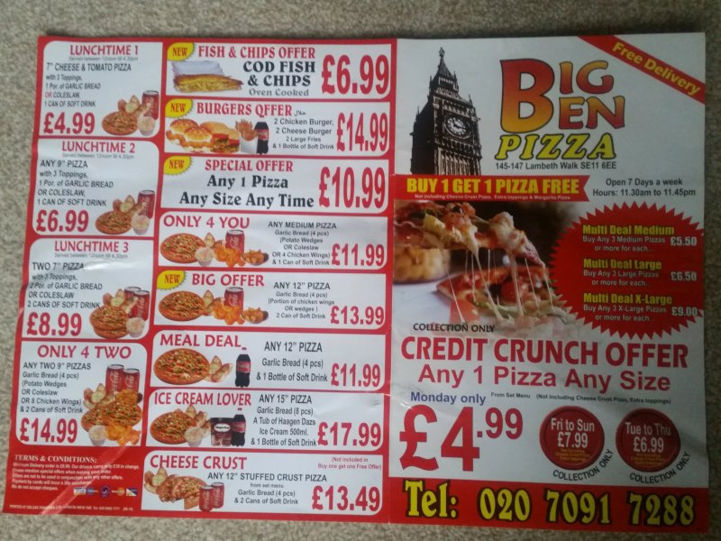 Big Ben Pizza