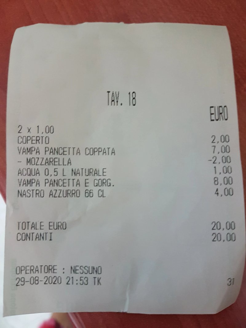 Pizzeria La Piazzetta da Nino l'Inventore Della Pizza A'Vamp