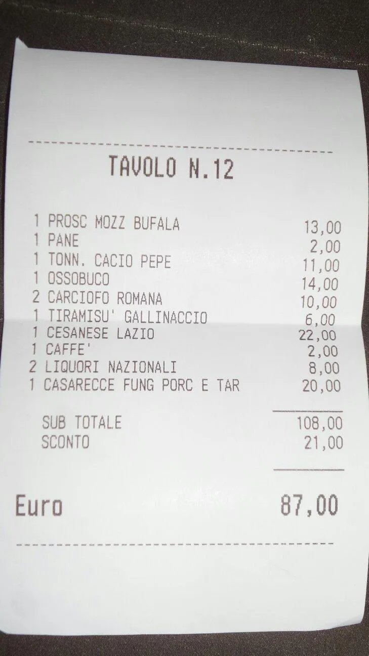 Antica Trattoria Al Gallinaccio