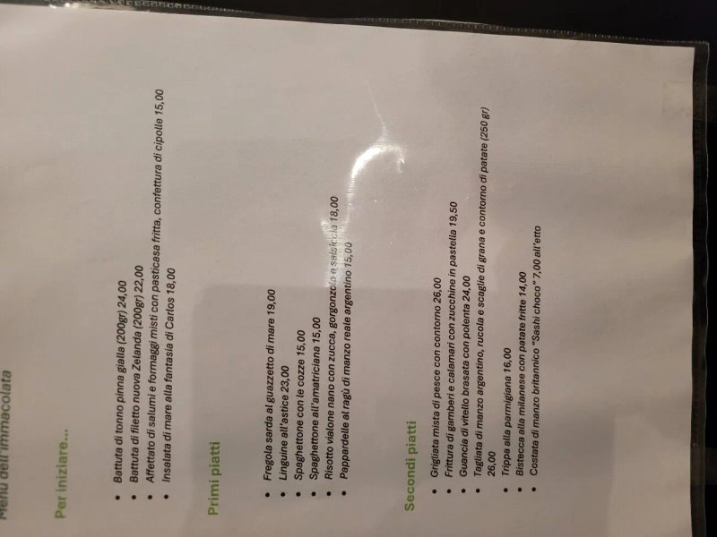 Ristorante Pizzeria Da Carlos