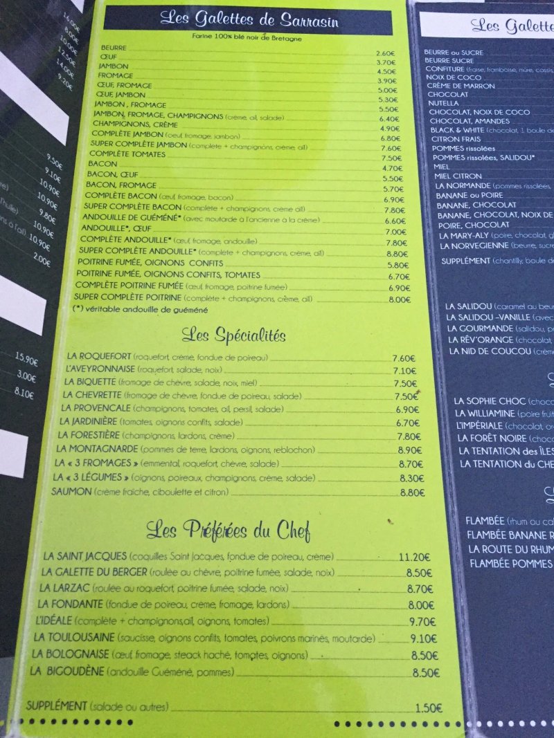 Creperie les Iles
