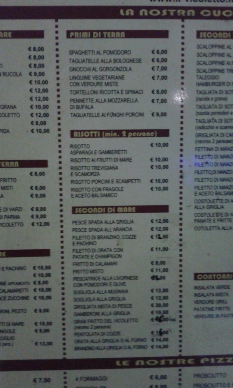 Ristorante Pizzeria Il Vicoletto