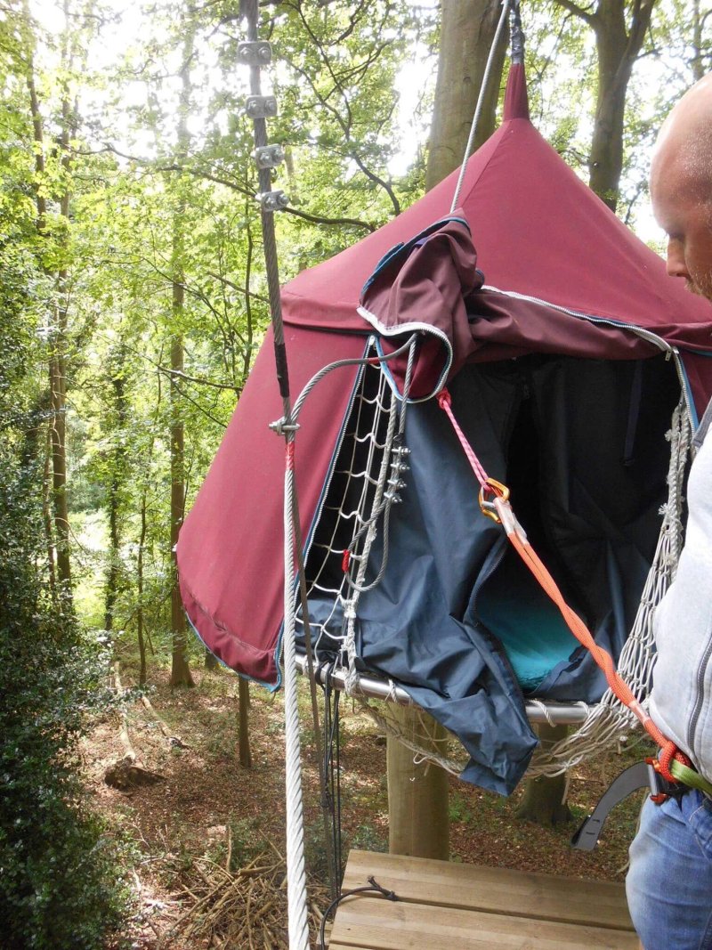 Woody Park - Tentes Suspendues