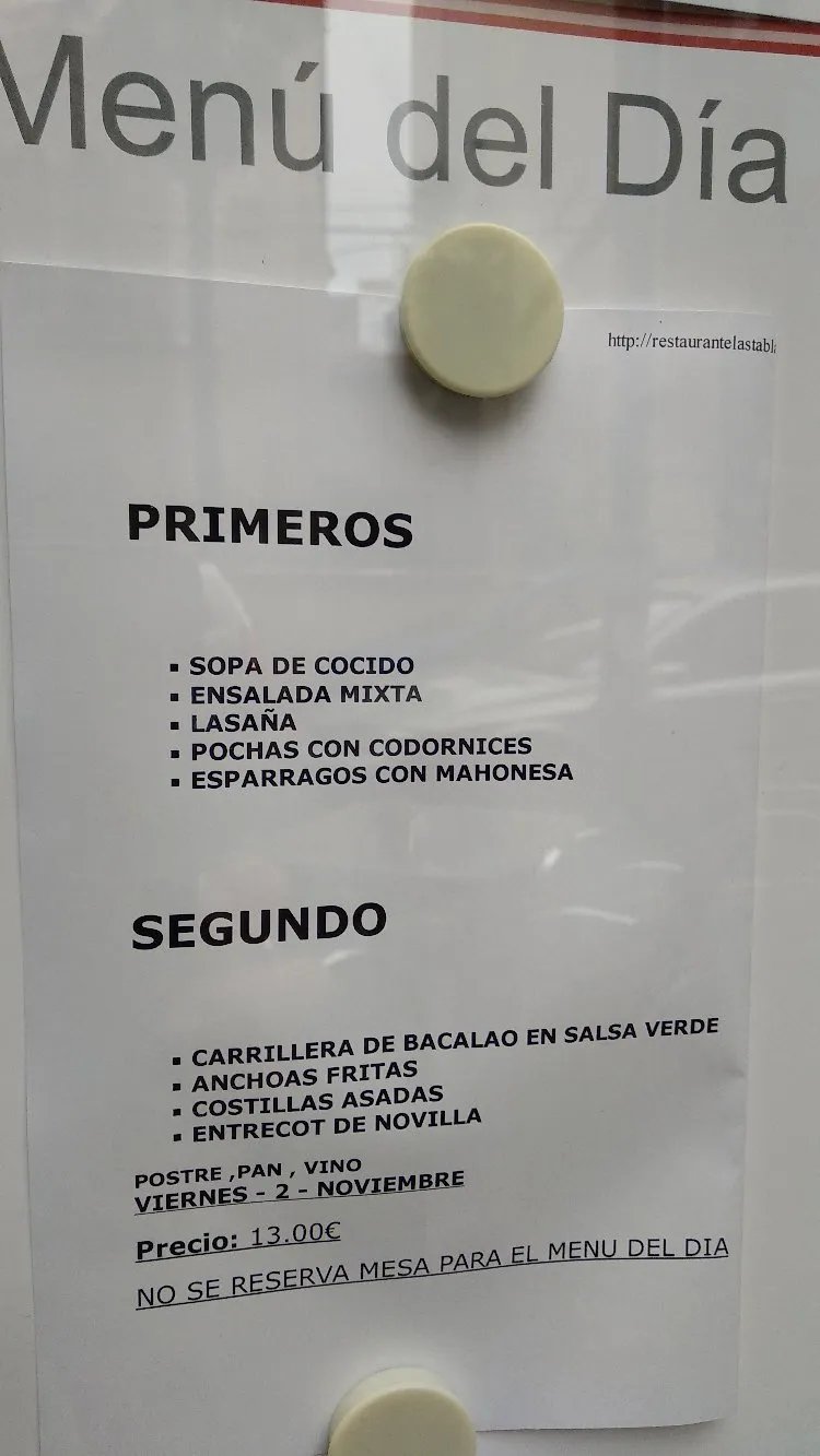 Restaurante Las Tablas