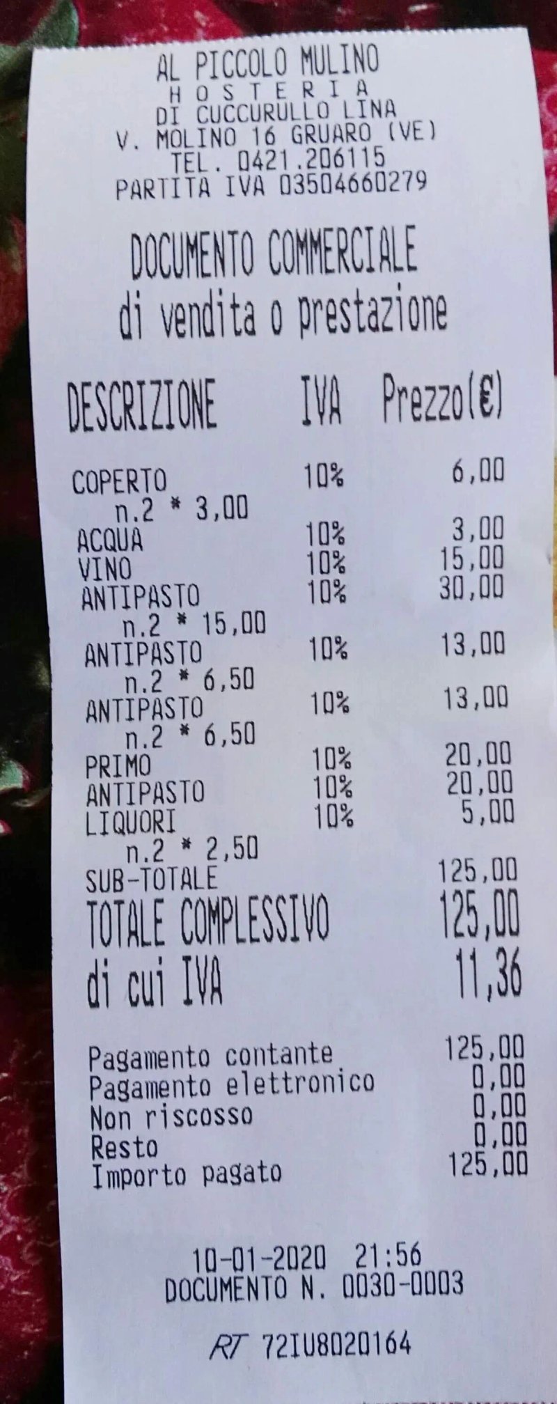 Hosteria Piccolo Mulino