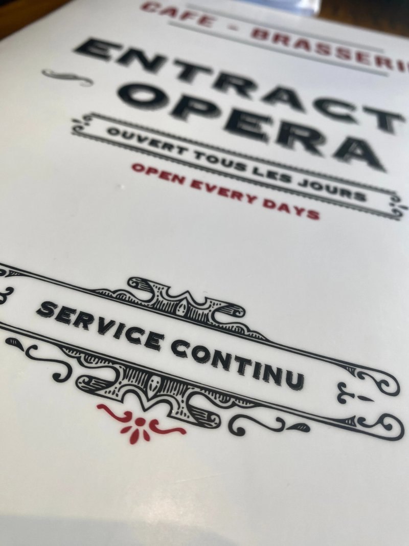 L'Entracte Opera