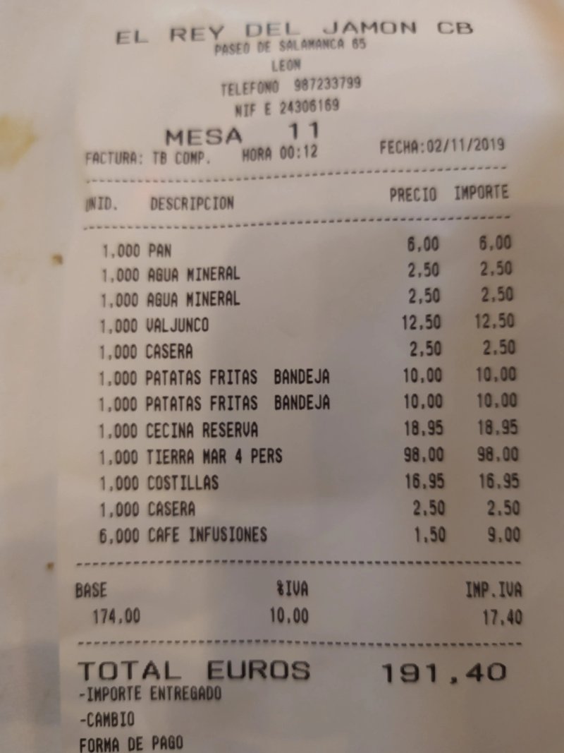 Meson El Rey del Jamon II