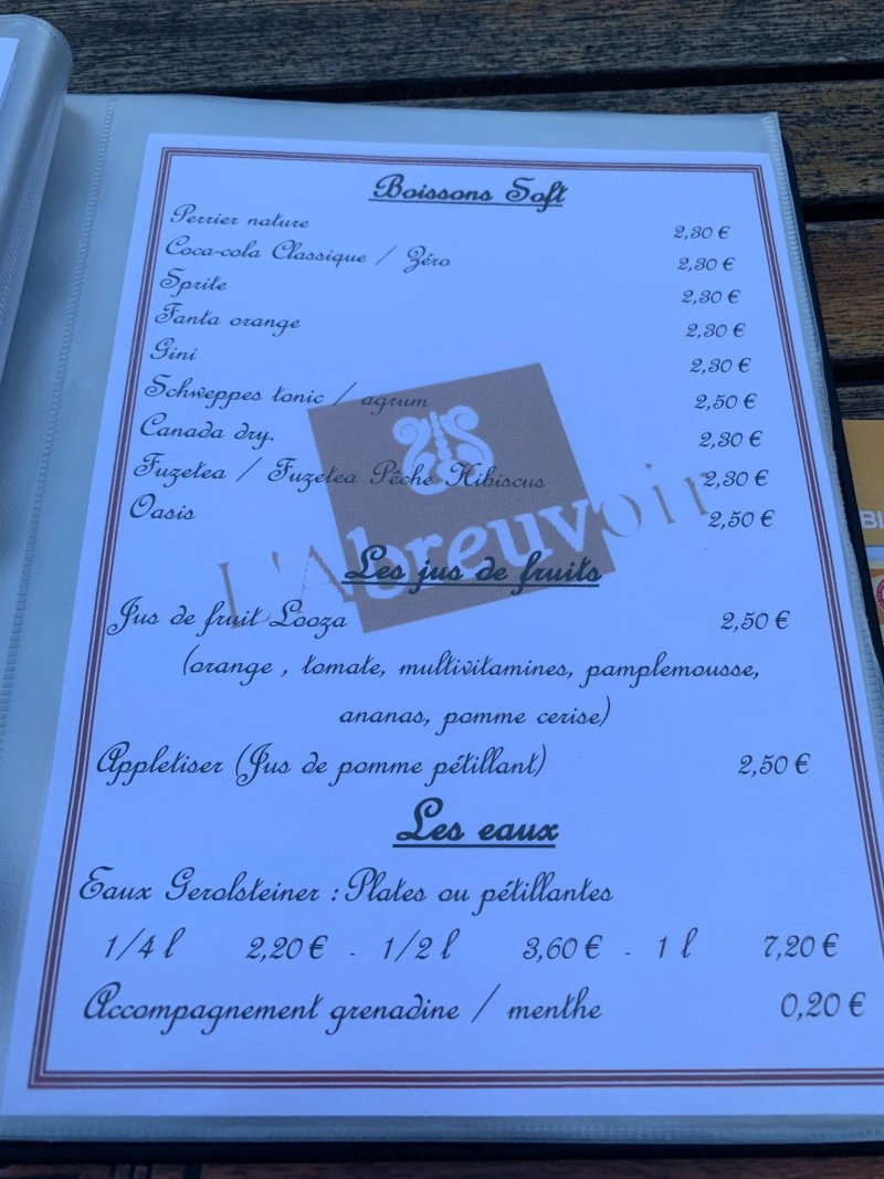 L'abreuvoir