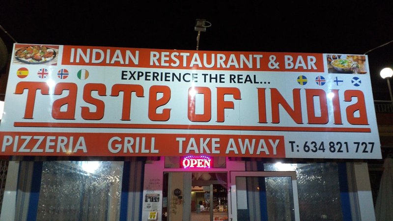 The Taste of India