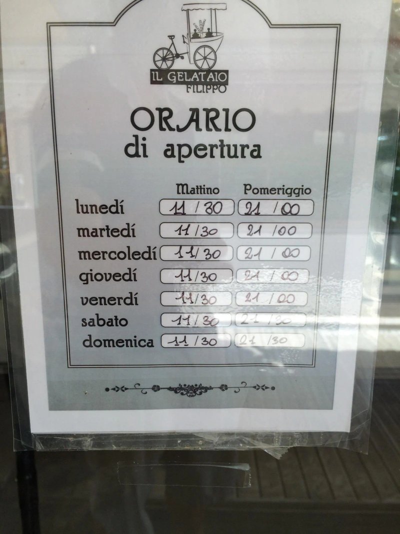 Il Gelataio Filippo Di Fabbri Filippo