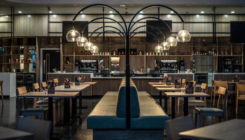 The Cafe at The Glasshouse International Centre for Music