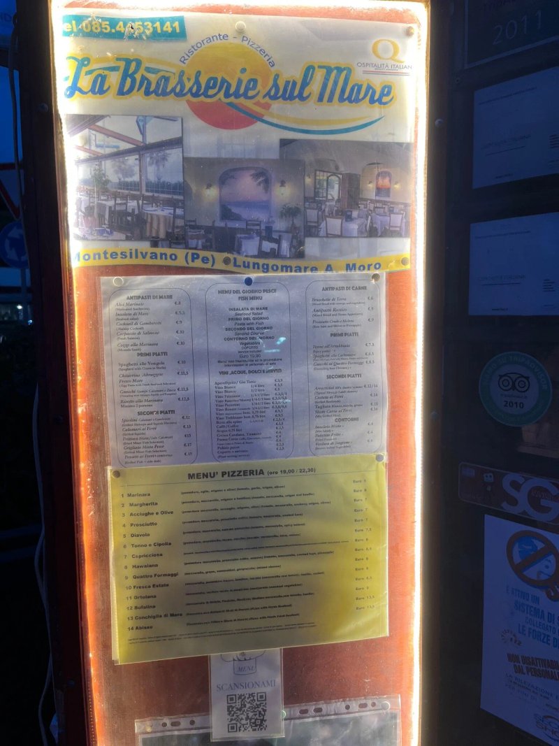 La Brasserie Sul Mare