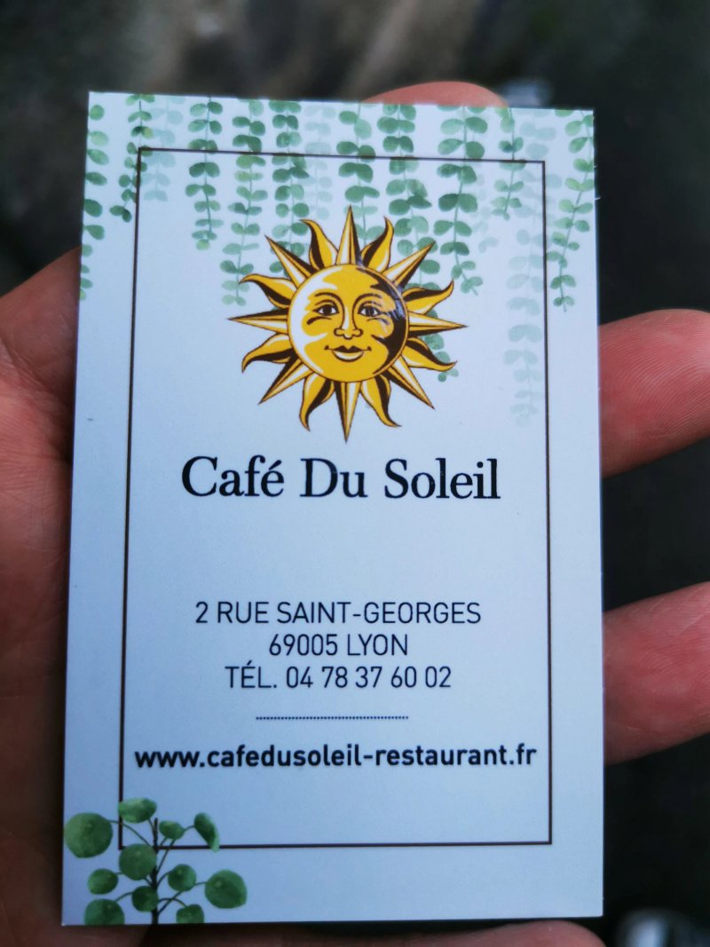 Restaurant Cafe Du Soleil
