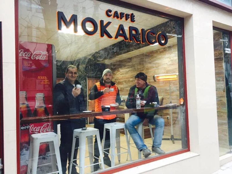 Specialty coffee shop Mokarico