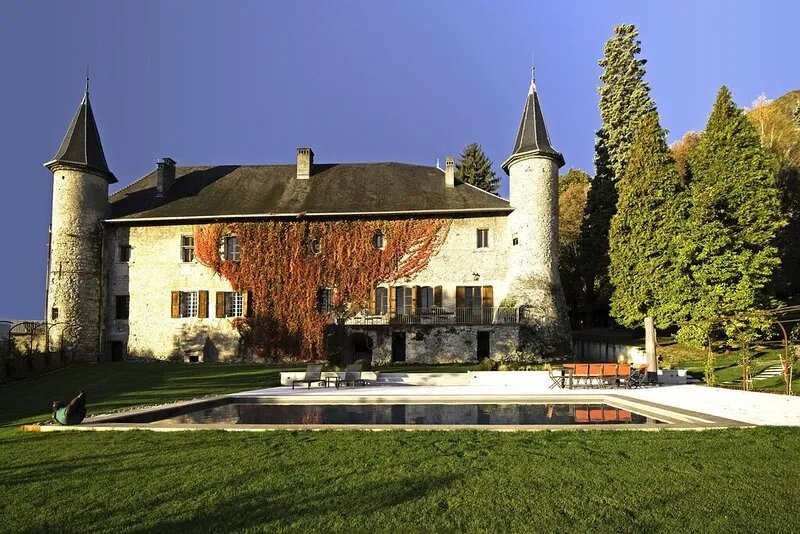 Relax in classic French luxury at the base of the Alps
