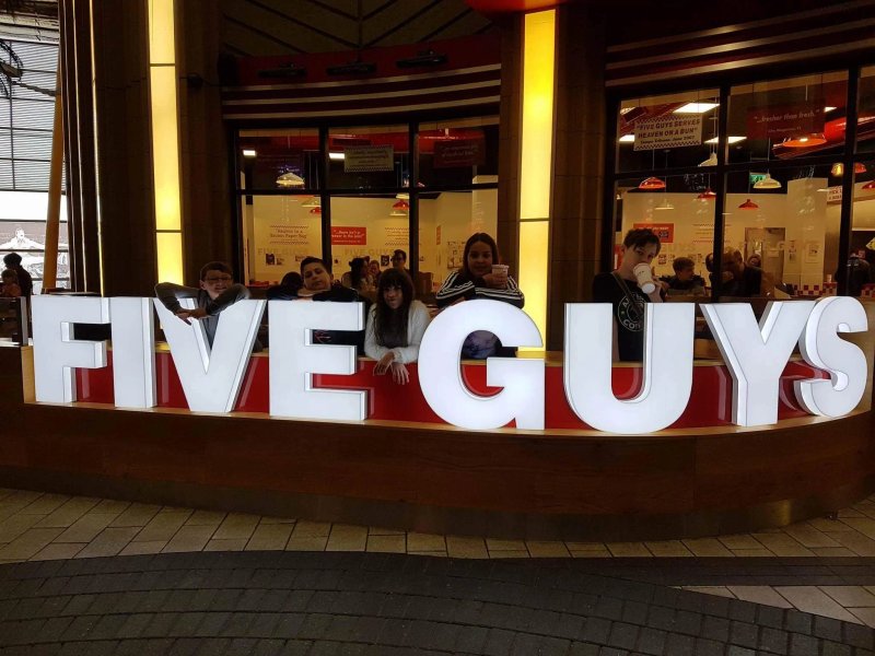 Five Guys The O2