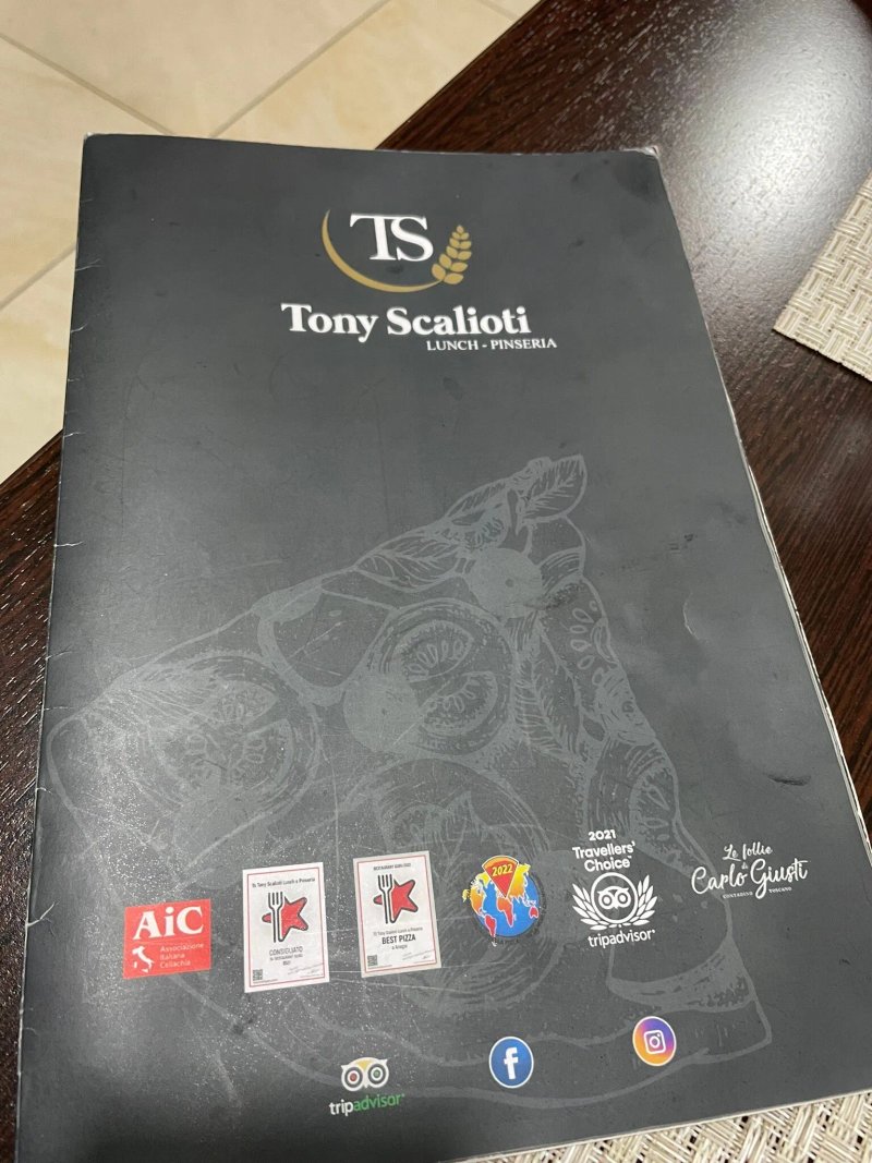 Ts Tony Scalioti Lunch e Pinseria