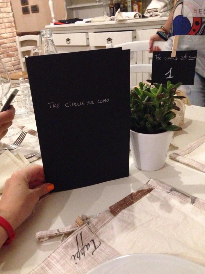 Tre Cipolle Sul Como