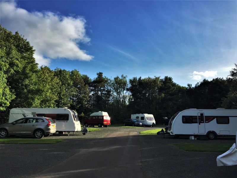River Breamish Caravan and Motorhome Club Campsite