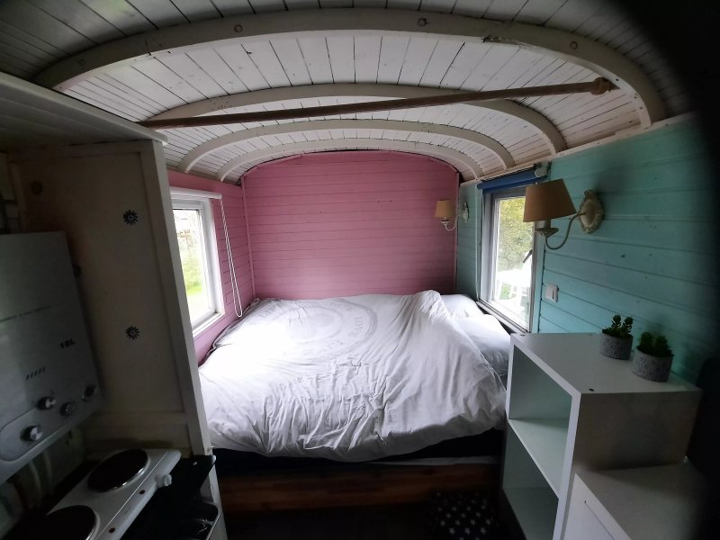Pipowagen/chalet de oude rijn