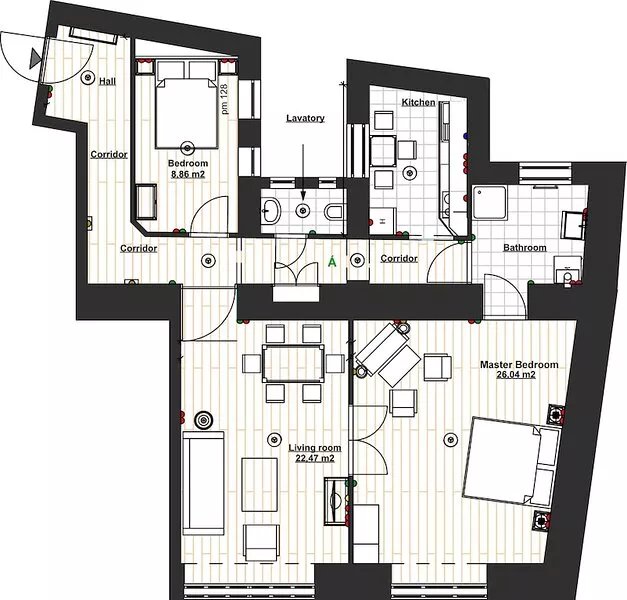 ArtApart Luxury and Art in Budapest - Apartment A1