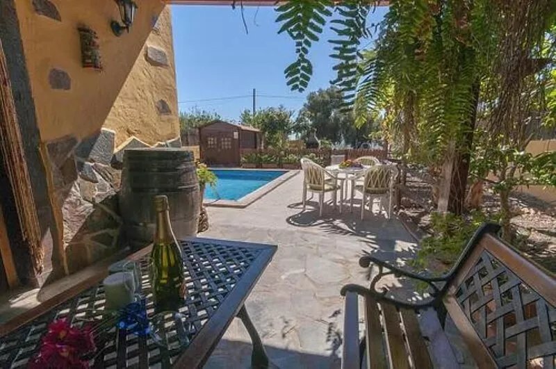 San Bartolome de Tirajana country house with private pool with free Wi-Fi