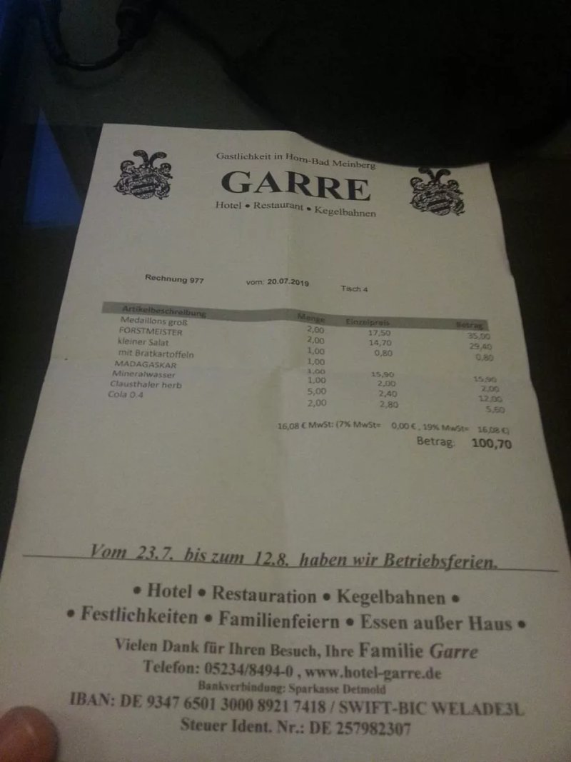 Restaurant Garre