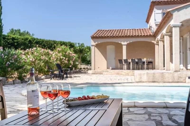 Luxurious villa in Oupia with private pool