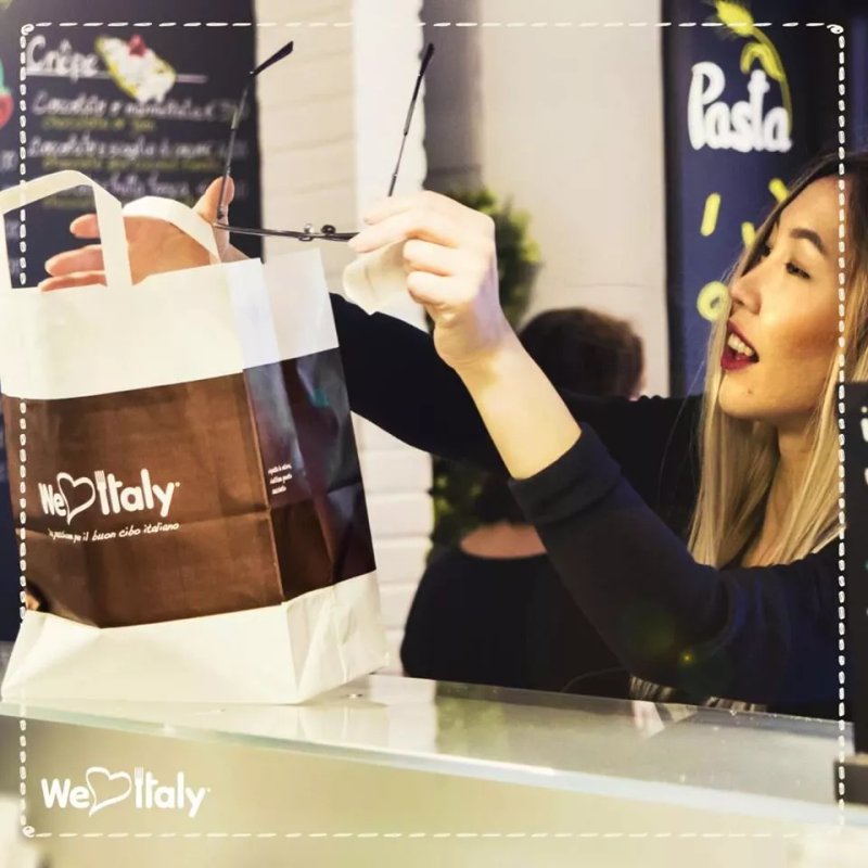 We love italy, Pasta, Pizza & Piadina, A emporter