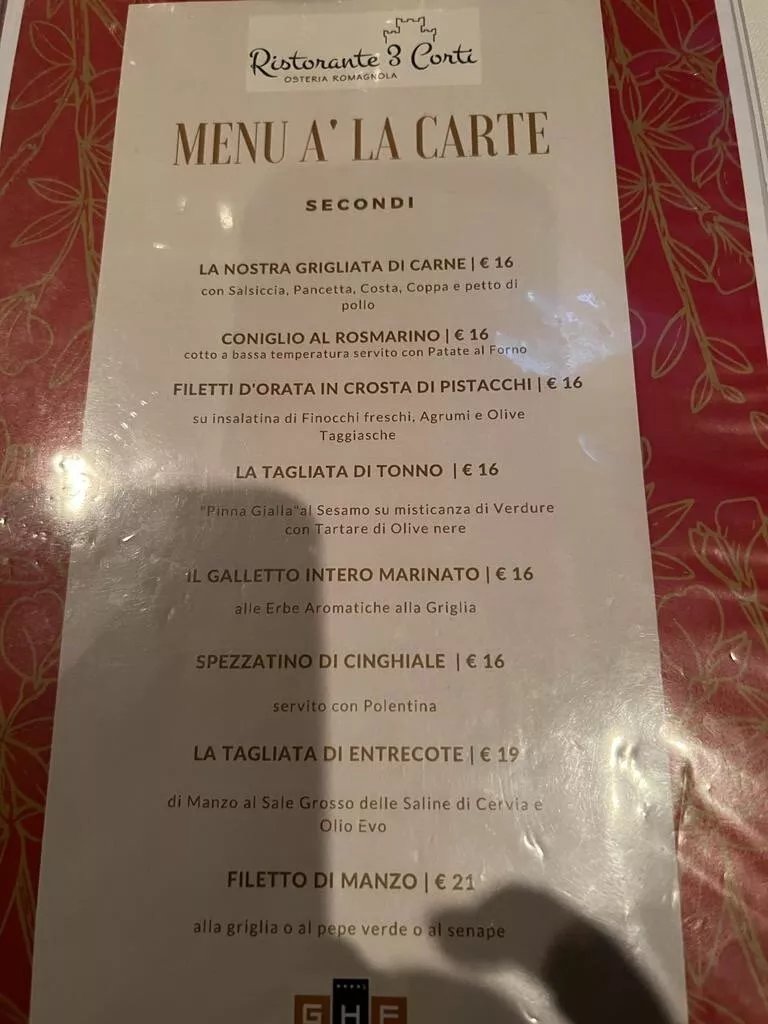 Ristorante 3 Corti - Osteria Romagnola Di Mare