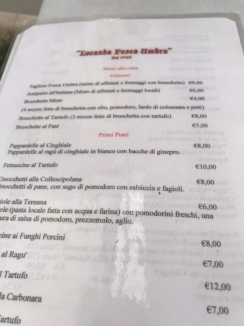 Osteria Fosca Umbra