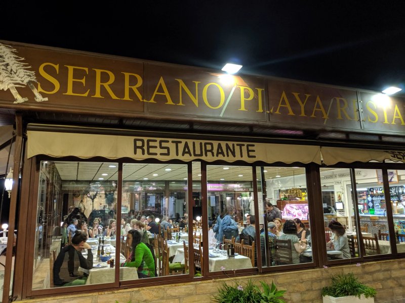 Restaurante Serrano Playa