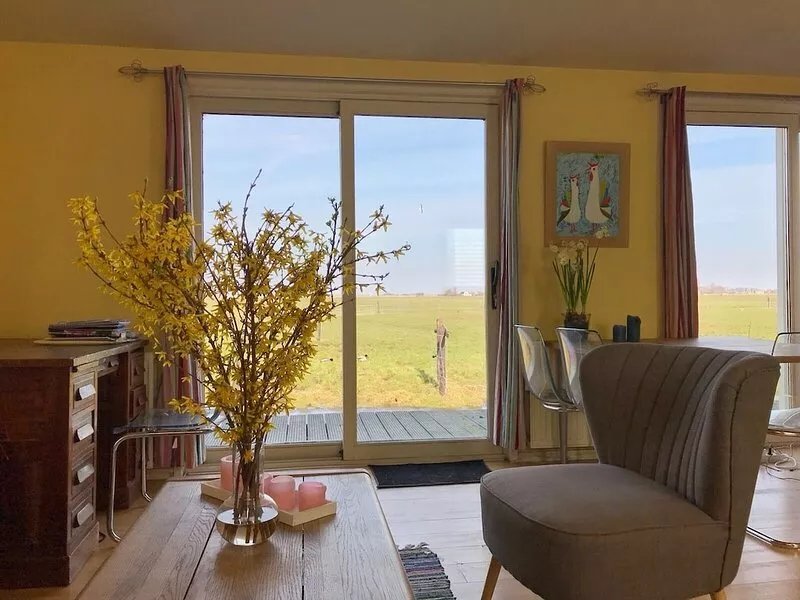 Charming place in green on dike in Durgerdam (Waterland) near Amsterdam