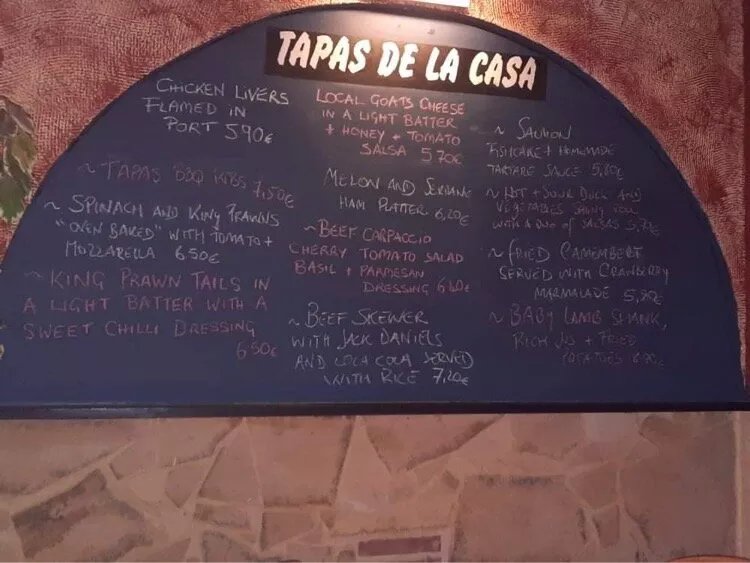 Tapas Pata de Oro