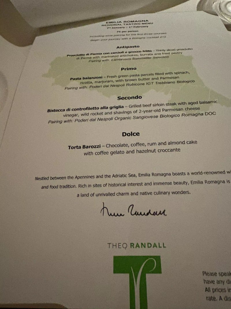 Theo Randall At The InterContinental