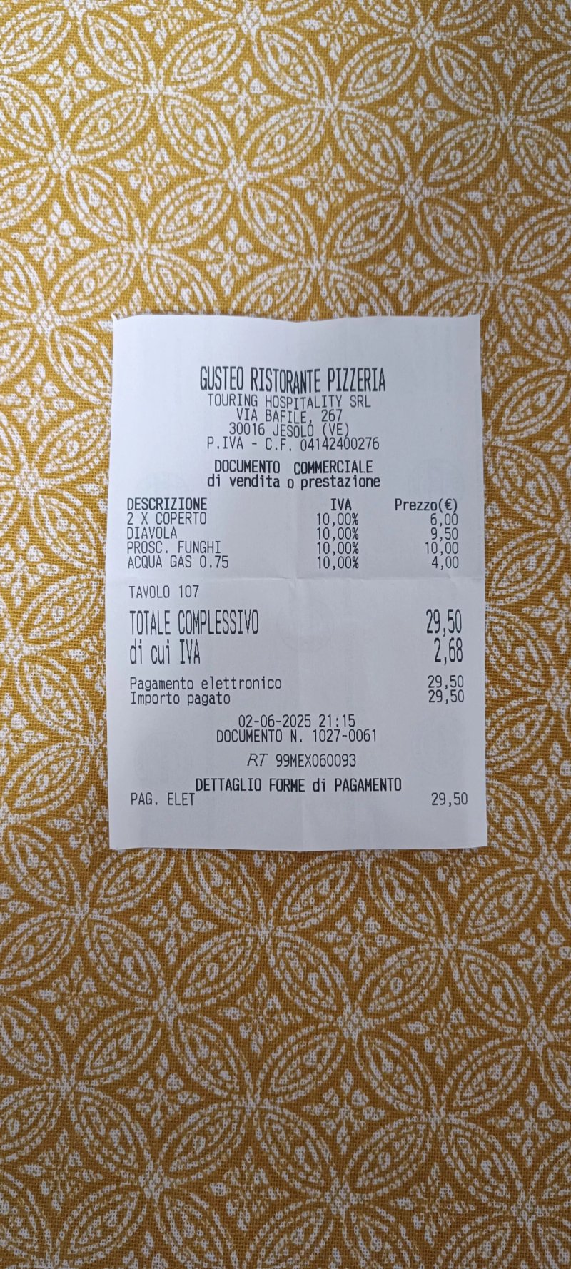 Gusteo Ristorante Pizzeria