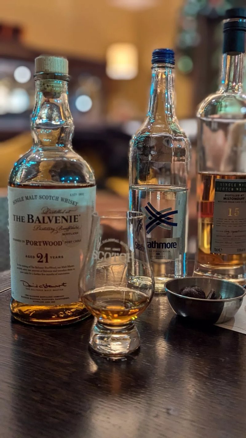 Scotch at the Balmoral Hotel