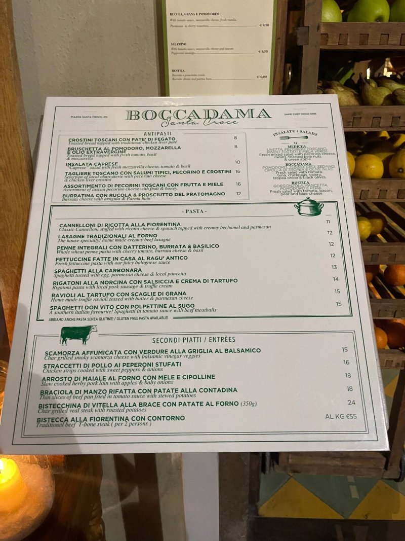 Boccadama Restaurant