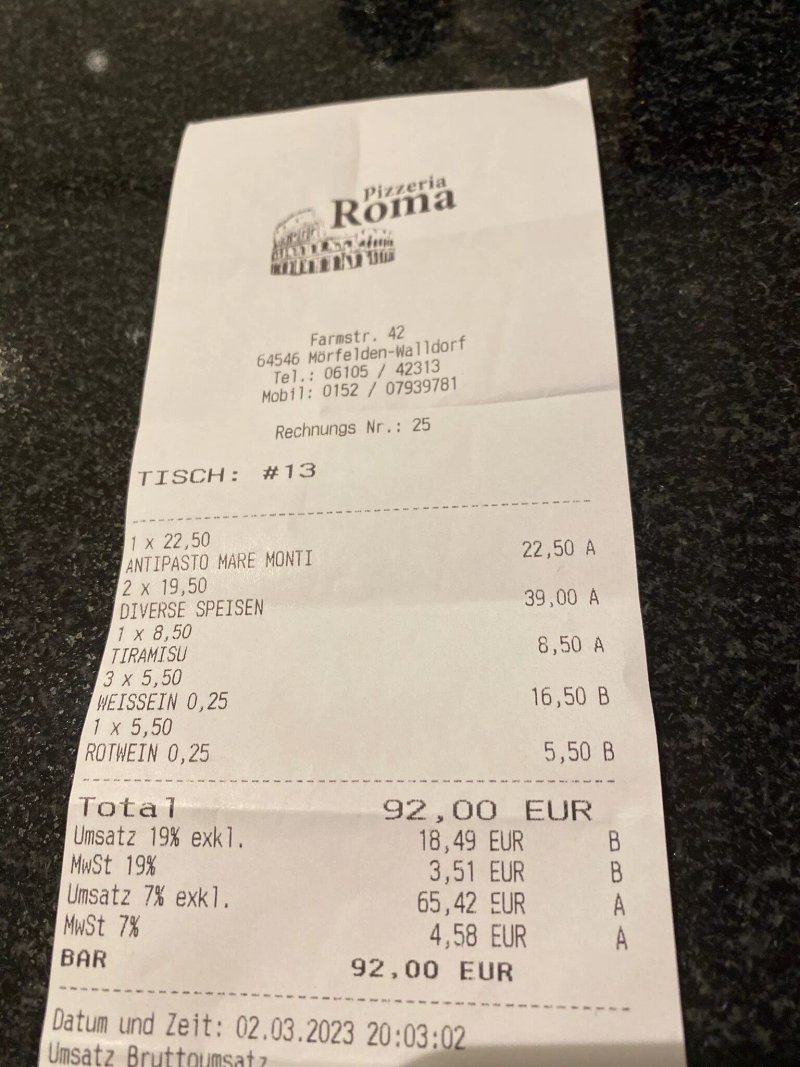 Pizzeria Roma