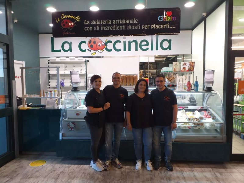 Ice-cream shop La Coccinella