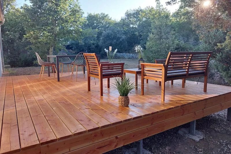 Detached villa, Swimming pool, Spa, Garden furniture. Near Vallon Pont d'Arc.