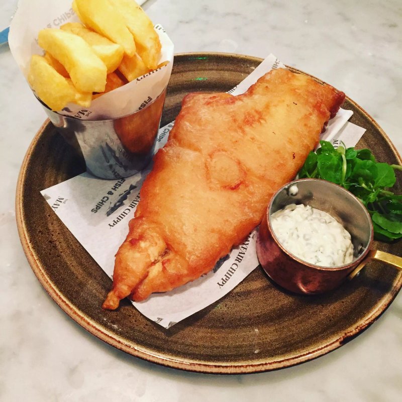 The Mayfair Chippy, Fish and Chips