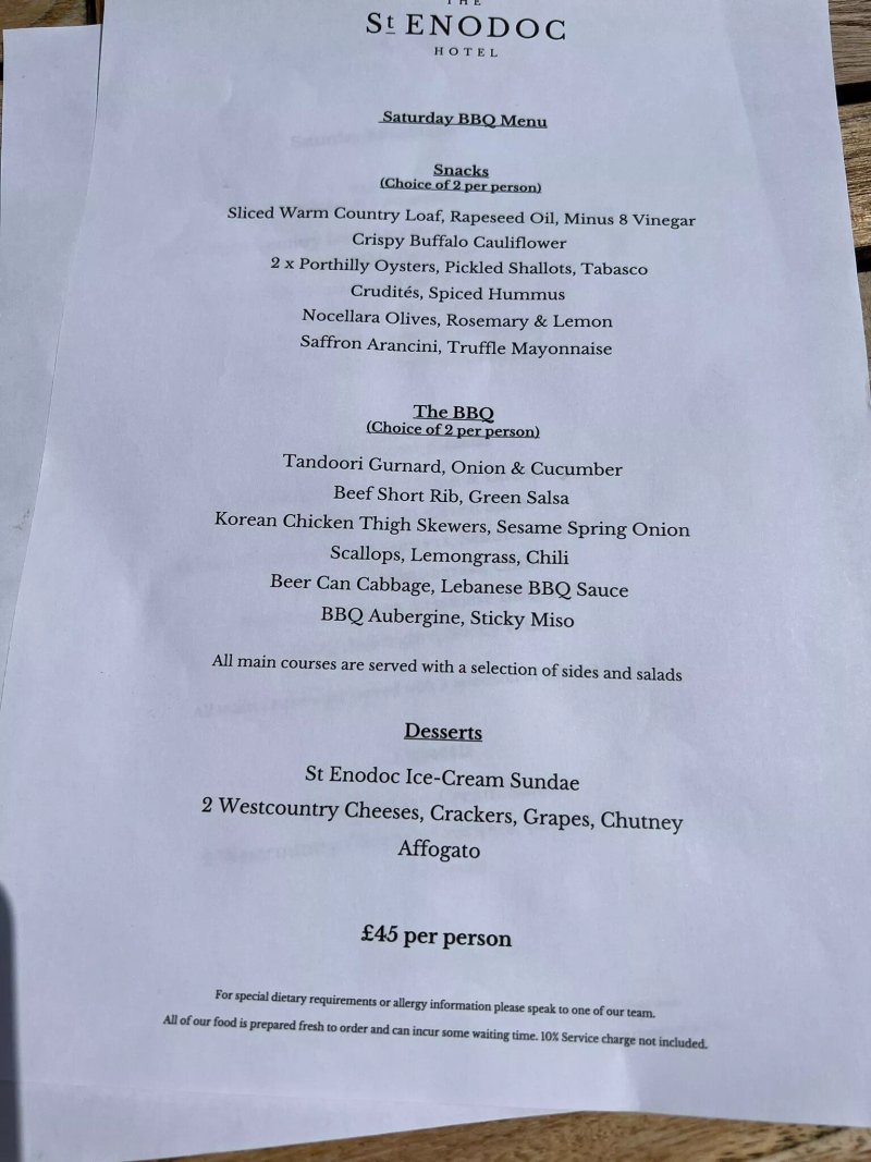 St Enodoc Hotel Brasserie