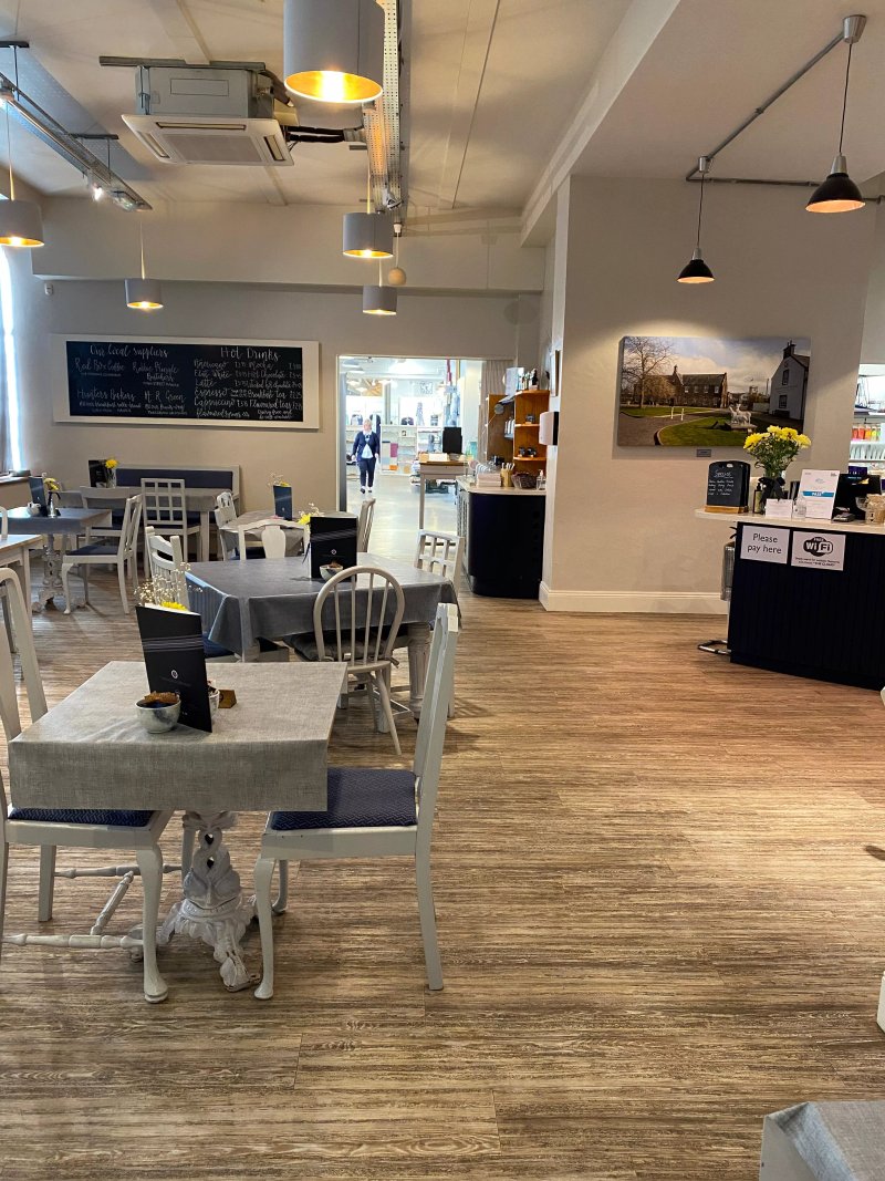 Johnstons of Elgin Eastfield mills coffee shop