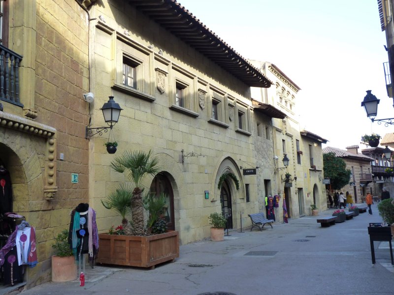 Sants Montjuic Spanish Village Area