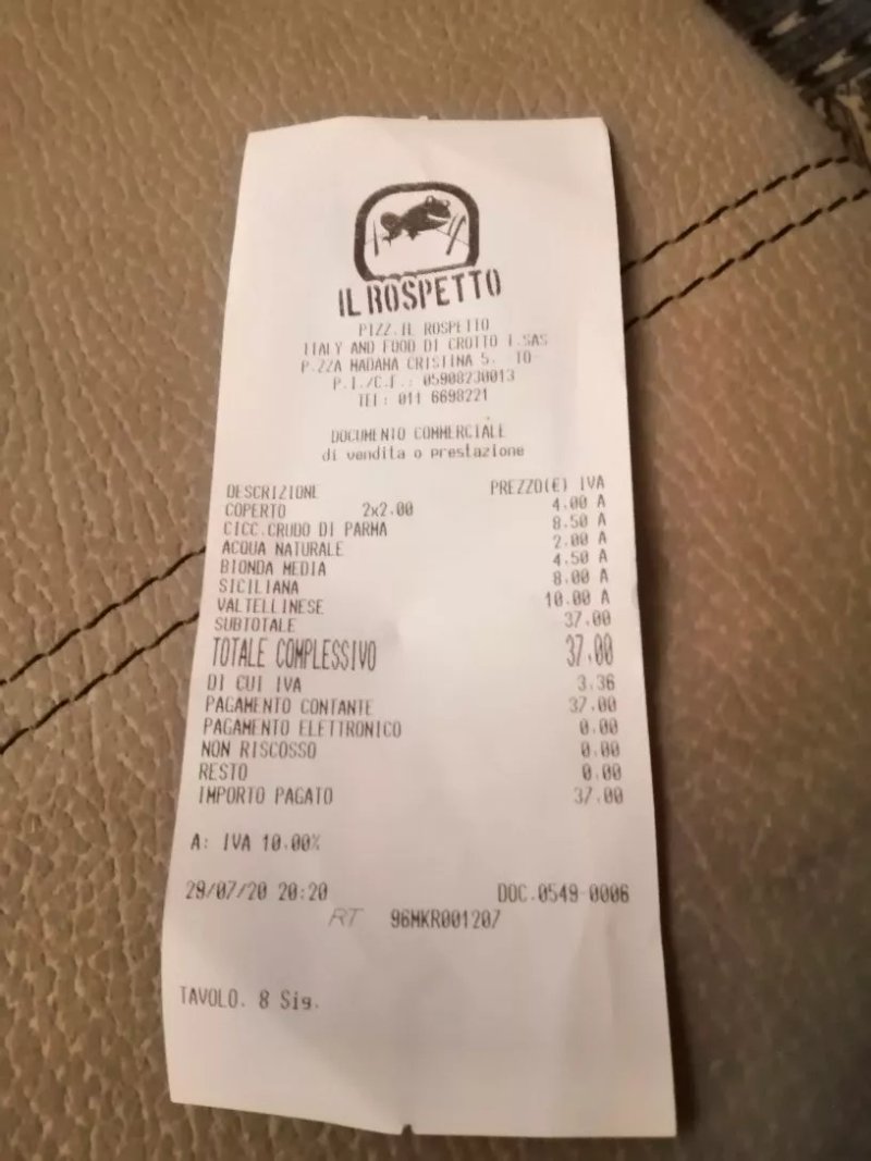 Pizzeria Il Rospetto