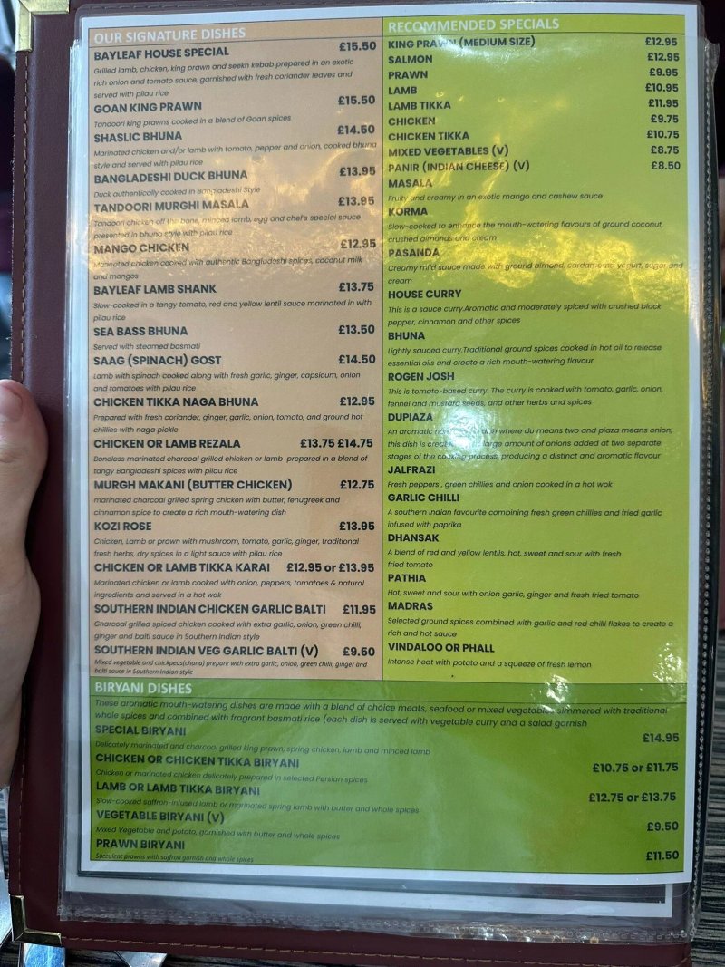 Bayleaf Fine Indian Cuisine